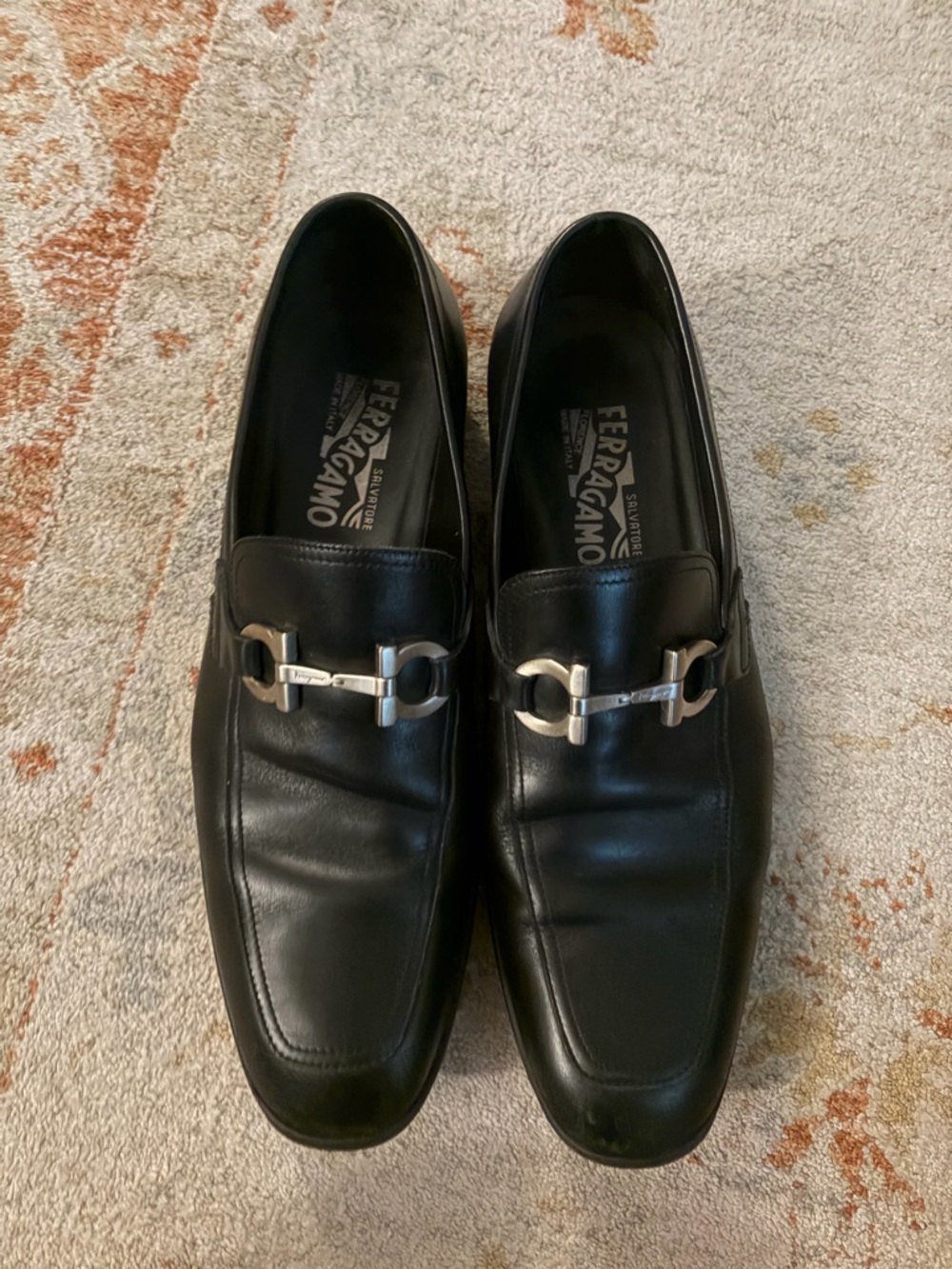 Men’s Ferragamo Loafers, Size 10 D